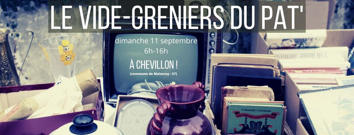 Le vide-grenier du Pat'